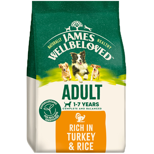 James Wellbeloved Adult Turkey & Rice