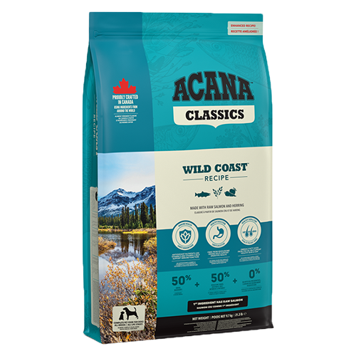 Acana Classics Wild Coast Dog Food for All Breeds & Life Stages 9.7kg