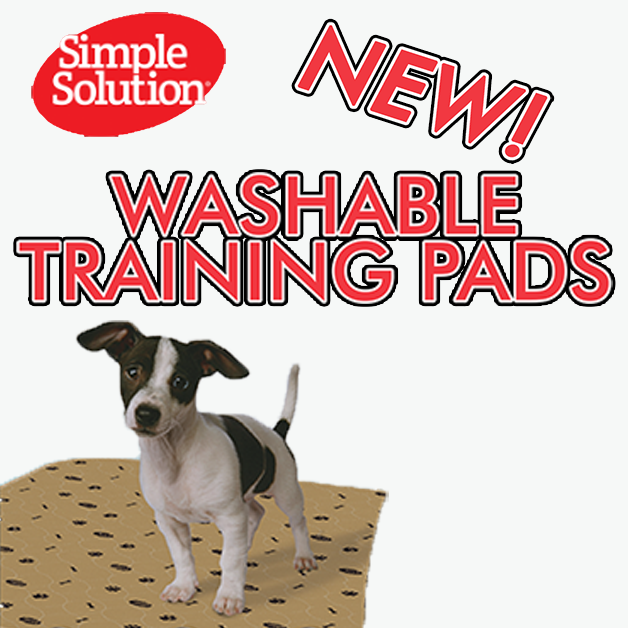 New Product: Simple Solution Washable Dog Training Pads – Pets R Us