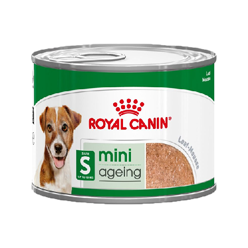 Royal Canin Mini Ageing 8+ Loaf Tin 195g (Each)