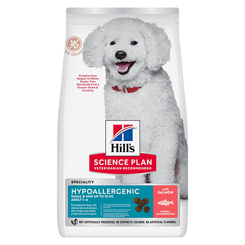 Hill’s Science Plan Hypoallergenic Small & Mini Adult Dog Food – Salmon