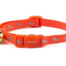 Ancol Hi Vis Safety Orange Cat Collar 2