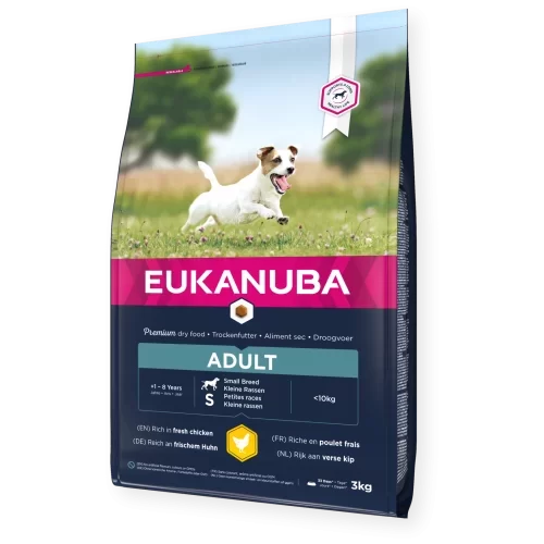 Eukanuba Adult Small Breed Dry Food – Chicken 1
