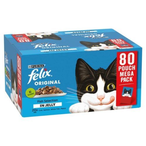 Felix Fish Selection Jelly 80 x 85g 1