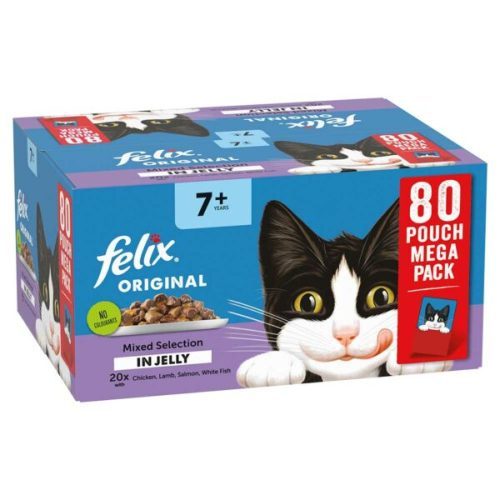 Felix Senior 7+ Mixed Selection Jelly 80 x 85g 1