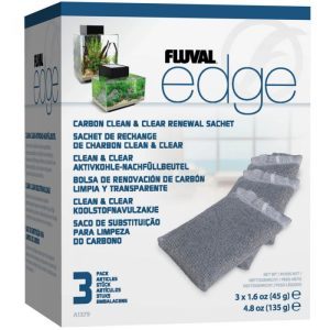 Fluval Edge Carbon Clean & Clear Renewal Sachet (3X45g)