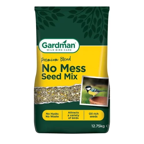 Gardman Wild Bird Care Premium Blend No Mess Seed Mix 12.75kg + 2kg EXTRA FREE 2