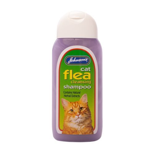 Johnsons Cat Flea Cleansing 200ml
