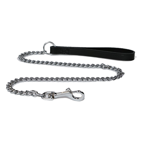 ancol classic chain lead black