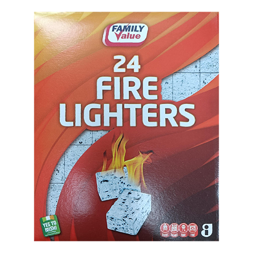 family value firelighters 24pk