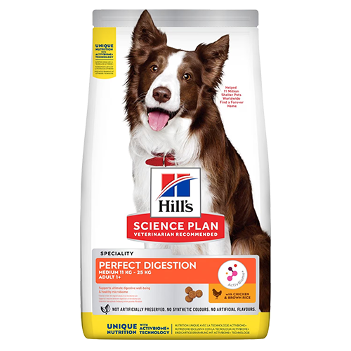hills dog perfect digestion medium