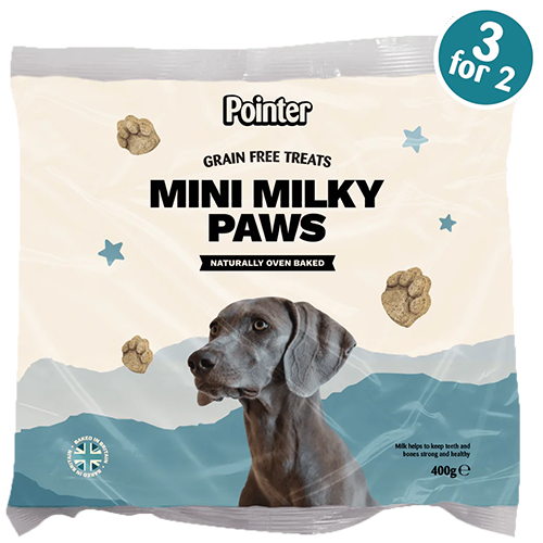 pointer grain free mini milky paws