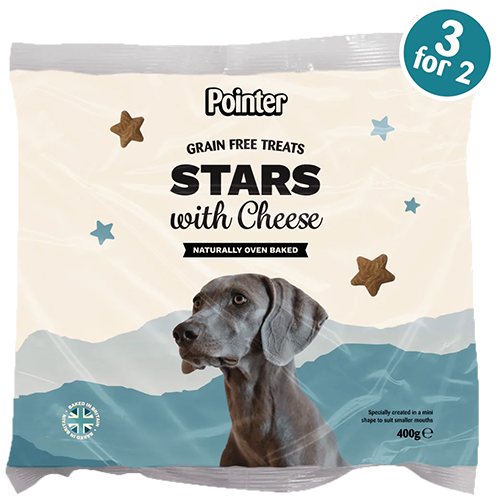 pointer grain free stars cheese