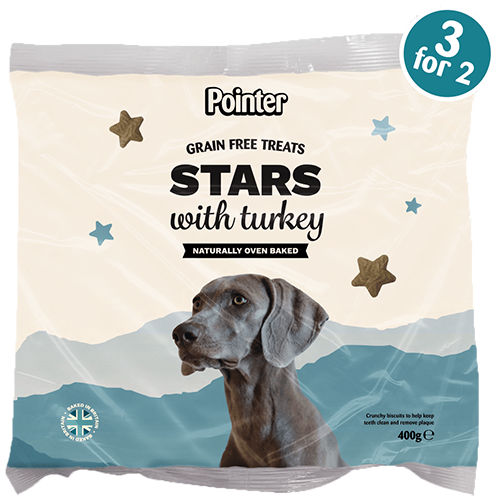 pointer grain free stars turkey