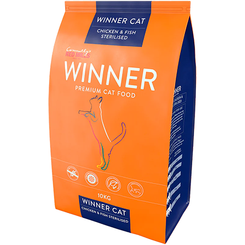 winner adult cat sterilised chicken fish